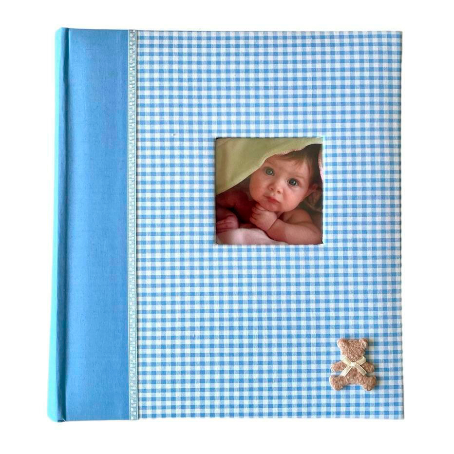 ÁLBUM BEBÉ TELA CON VENTANA 13X18X200